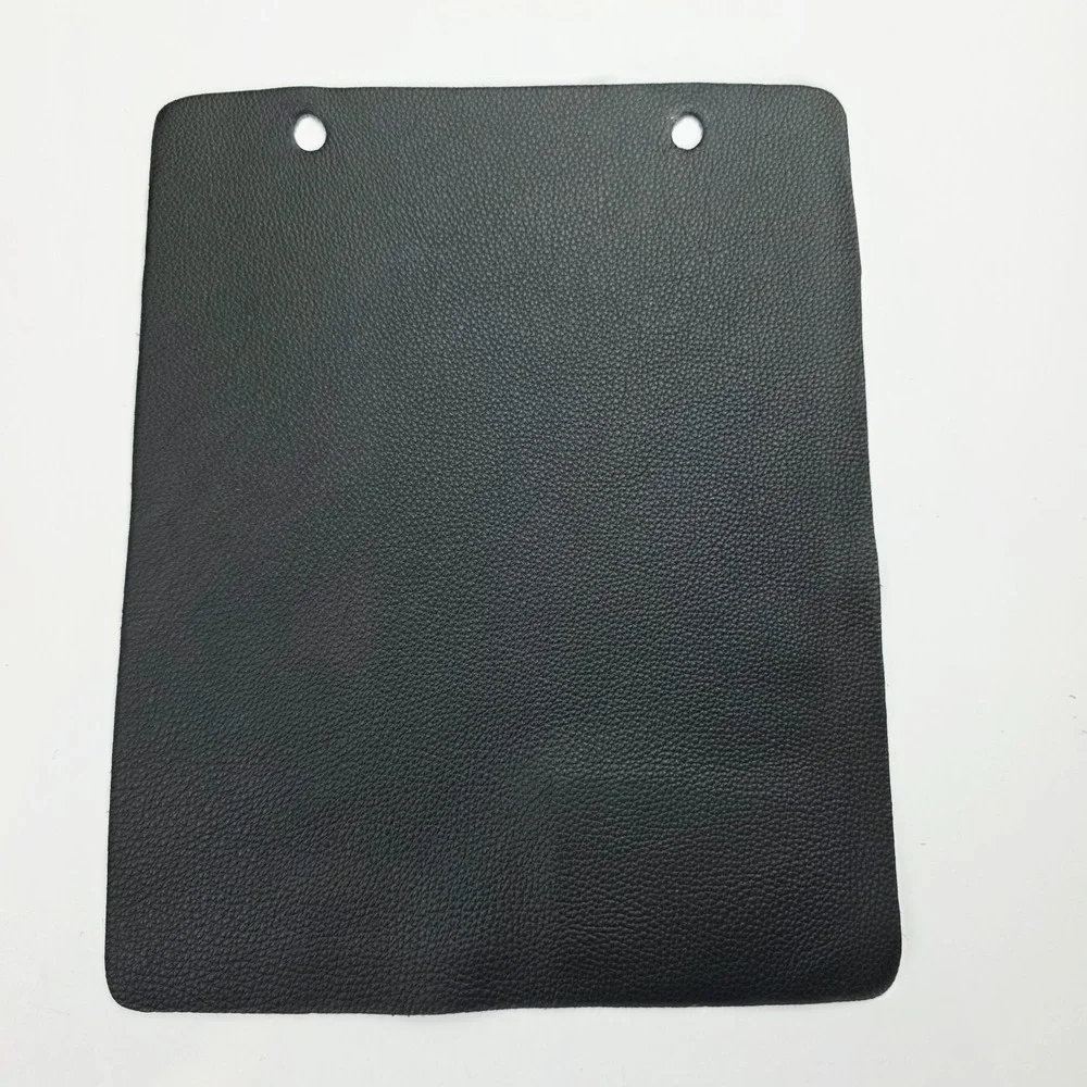 Lot Of 5 Blk Brn Leather Sample Upholstery Swatches for Bookbinding Bags Wallet